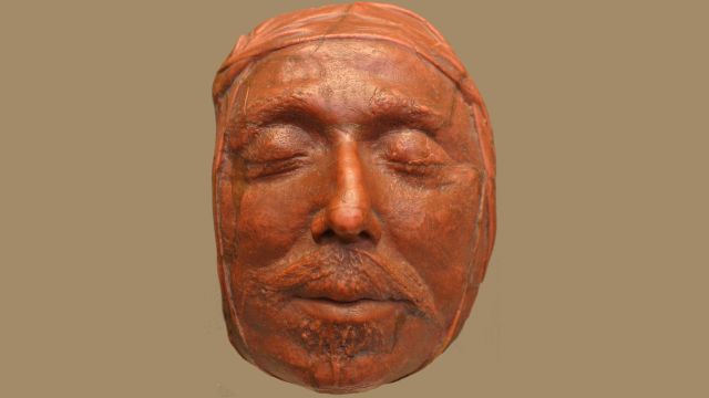 Oliver Cromwell's Death Mask