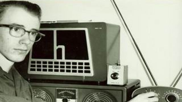 A Radio Ham Listening To Sputnik 1