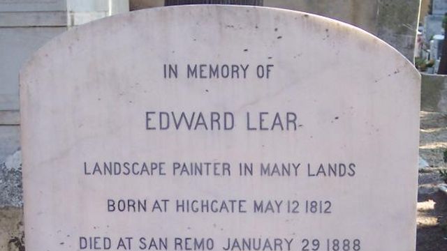 Edward Lear's Grave