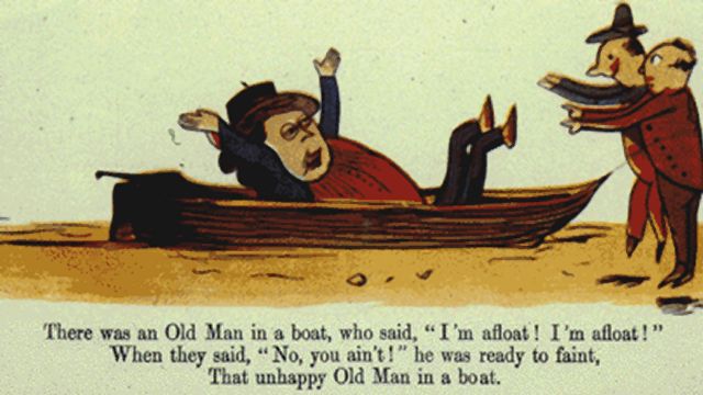 One Of Edward Lear's Limericks