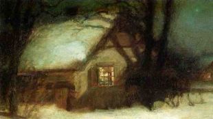 A Cottage In The Snow