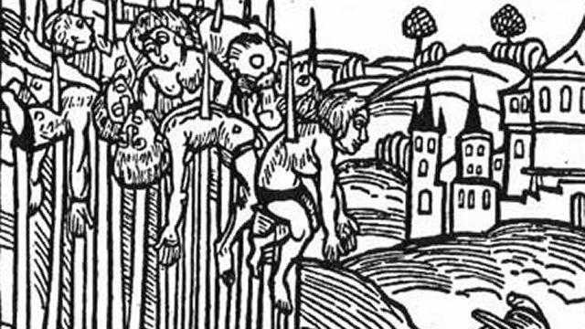 Impaled Victims Of Vlad The Impaler